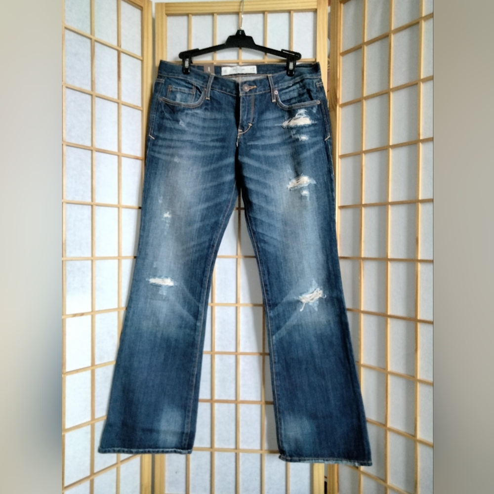 Abercrombie & Fitch Y2K  Flare Wide Leg Jeans
